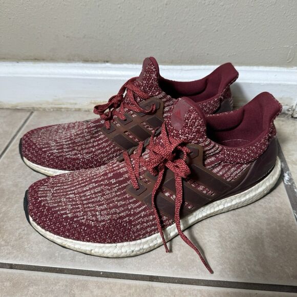 RARE NICE Adidas Ultra Boost Men's Collegiate Burgundy